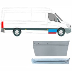 Belső és külső első ajtó javító panel hoz Mercedes Sprinter 2006-2018 / Jobb / Készlet 9623
