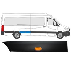 Hátsó sárvédő oldali díszítő elem lámpával hoz Mercedes Sprinter 2006-2018 / Jobb / Készlet 9056