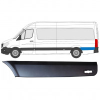 Hátsó sárvédő oldali díszítőelem kerék mögött hoz Mercedes Sprinter 2006- / LWB / Bal 8029