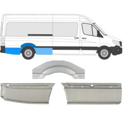Hátsó sárvédő javító panel hoz Mercedes Sprinter 2006-2018 / Jobb / Készlet 8717
