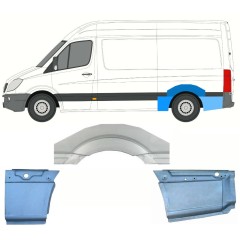 Hátsó sárvédő javító panel hoz Mercedes Sprinter 2006-2018 / Bal / Készlet 8716