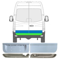 Hátsó ajtó javító panel hoz Volkswagen Crafter 2005-2017 / Bal+Jobb 17175