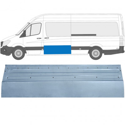 Tolóajtó javító panel hoz Mercedes Sprinter 2006- / Bal 11958