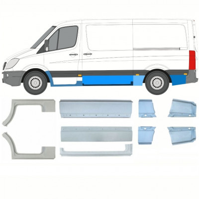 Javító panel készlet hoz Mercedes Sprinter 2006- / MWB / Bal+Jobb /  10258