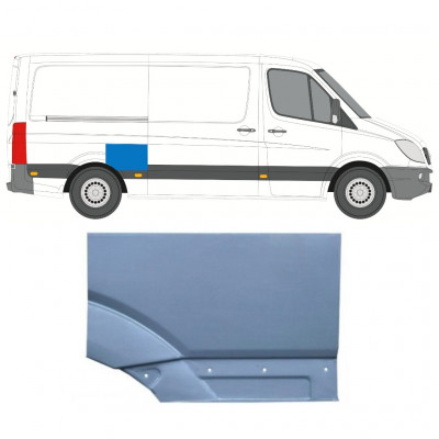 Hátsó sárvédő javító panel hoz Mercedes Sprinter 2006- / Jobb 11271