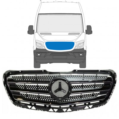 Hűtőrács hoz Mercedes Sprinter 2013-2018 8419