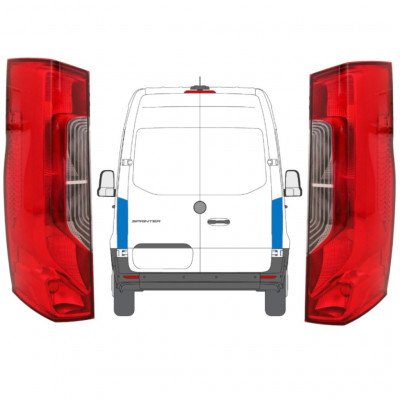 Hátsó lámpa hoz Mercedes Sprinter 2018- / Bal+Jobb / Készlet 12925