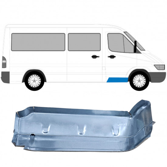 Bal első fellépő lemez hoz Mercedes Sprinter 1995-2006 / Jobb 11900