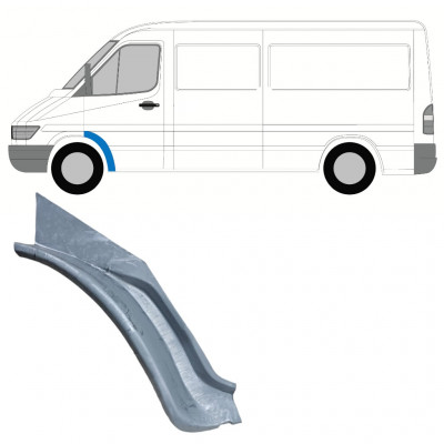 Belső első sárvédő javító panel hoz Mercedes Sprinter 1995-2006 / Bal 11898