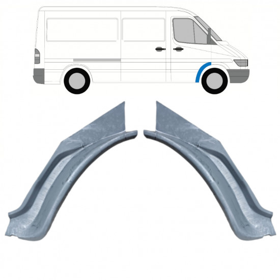 Belső első sárvédő javító panel hoz Mercedes Sprinter 1995-2006 / Készlet 11899