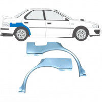 Hátsó sárvédő javító panel hoz Subaru Impreza 1992-2000 / Bal+Jobb / Készlet 9199