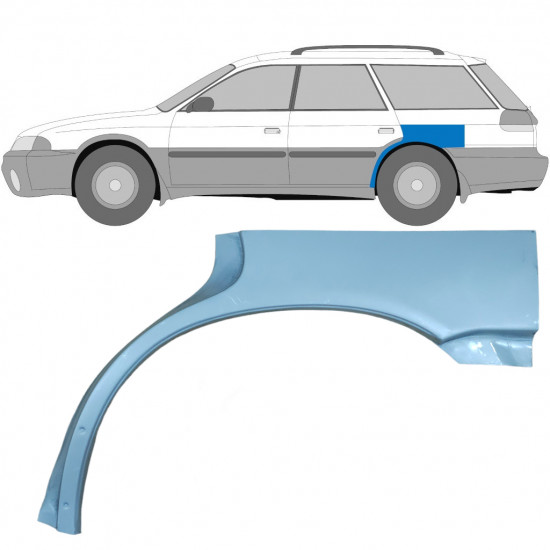 Hátsó sárvédő javító panel hoz Subaru Legacy 1994-1999 / Bal 7017