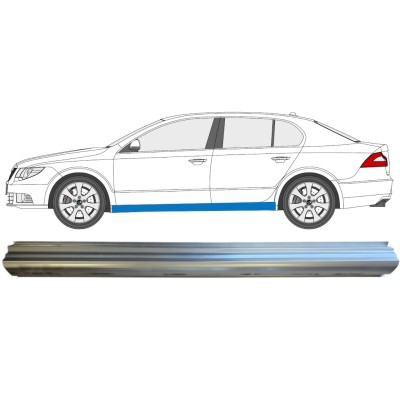 Küszöb javító panel hoz Skoda Superb 2008-2015 / Bal 14776
