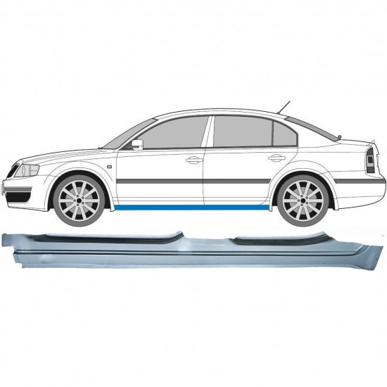 Küszöb javító panel hoz Skoda Superb 2001-2008 / Bal 8840