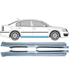 Teljes küszöb hoz Skoda Superb 2002-2008 / Bal+Jobb / Készlet 9414