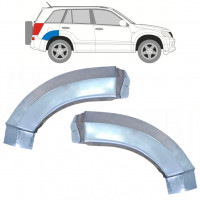 Hátsó sárvédő hátsó rész javító panel hoz Suzuki Grand Vitara 2005-2012 / Bal+Jobb / Készlet 9888