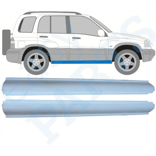 Küszöb javító panel hoz Suzuki Grand Vitara 1997-2005 / Bal = Jobb (szimmetrikus) / Készlet 10053