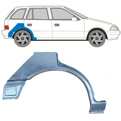 Hátsó sárvédő javító panel hoz Suzuki Swift 1988-2004 / Jobb 12764