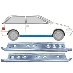 Belső küszöb javító panel hoz Suzuki Swift 1988-2004 / Bal / Jobb / Készlet 12824