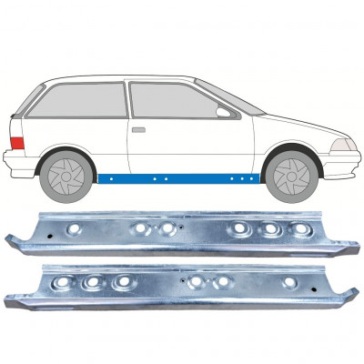 Belső küszöb javító panel hoz Suzuki Swift 1988-2004 / Bal / Jobb / Bal / Jobb 12824