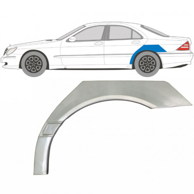 Hátsó sárvédő javító panel hoz Mercedes S-class 1998-2005 / Bal 5099