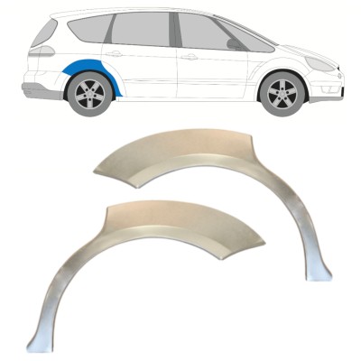 Hátsó sárvédő javító panel hoz Ford S-MAX 2006-2015 / Bal+Jobb / Készlet 14766