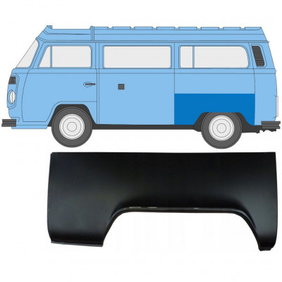 Hátsó sárvédő javító panel hoz VW Transporter T2 1967-1979 / Bal 7135