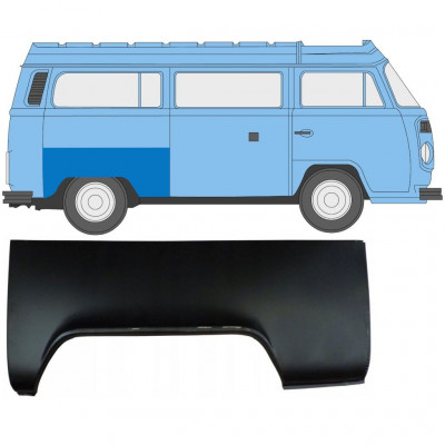 Hátsó sárvédő javító panel hoz VW Transporter T2 1967-1979 / Jobb 7134