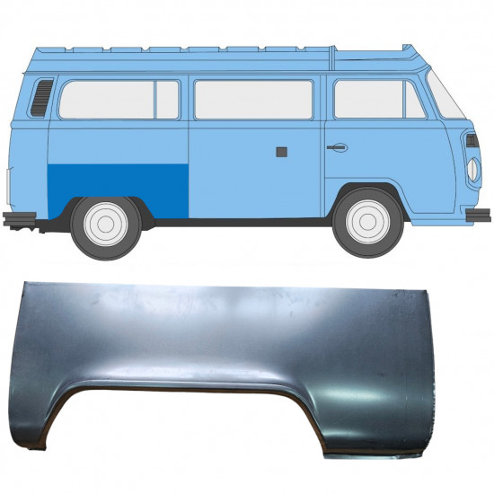 Hátsó sárvédő javító panel hoz VW Transporter T2 1967-1979 / Jobb 7134