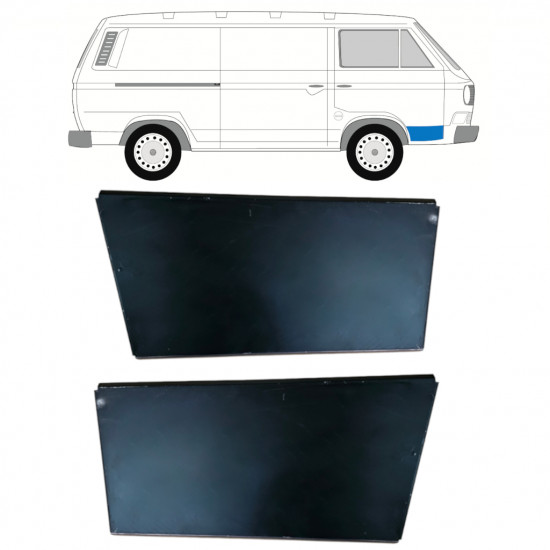 Külső ajtó javító panel hoz VW Transporter T3 1979-1992 / Készlet 11091