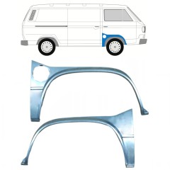 Első sárvédő javító panel hoz VW Transporter T3 1979-1992 / Bal+Jobb / Készlet 9778