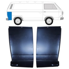 Hátsó sarok javító panel hoz Volkswagen Transporter T3 1979-1992 / Bal+Jobb / Készlet 11630