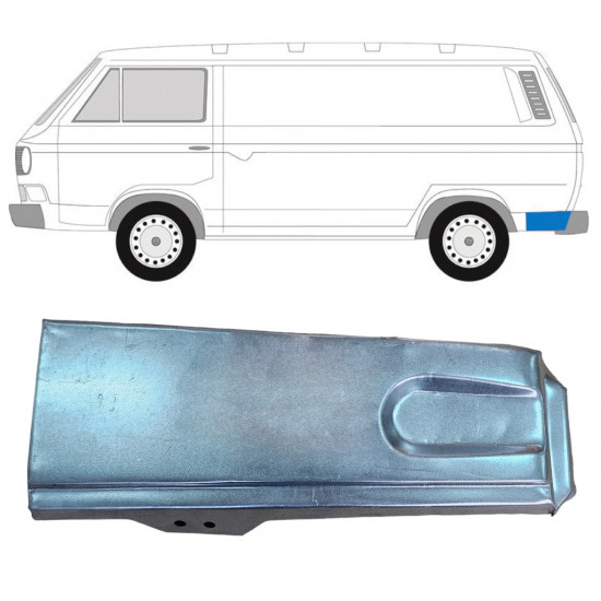 Hátsó sárvédő javító panel hoz VW Transporter T3 1979-1992 / Bal 11632