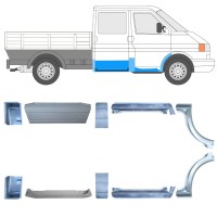 Javító panel készlet hoz Volkswagen Transporter T4 1990-2003 / Bal+Jobb / 16914