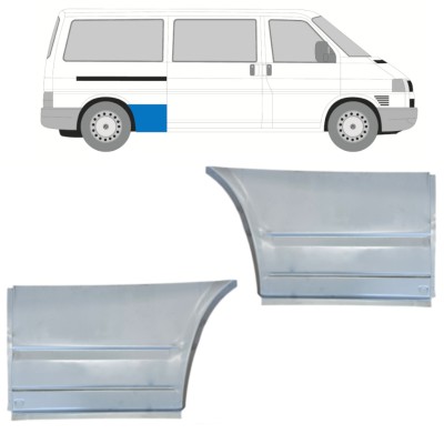 Hátsó sárvédő javító panel hoz Volkswagen Transporter T4 1990-2003 / Bal+Jobb / Készlet 15077