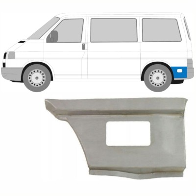 Kerék mögötti hátsó sárvédő javító panel hoz Volkswagen Transporter T4 1990-2003 / Bal 15997