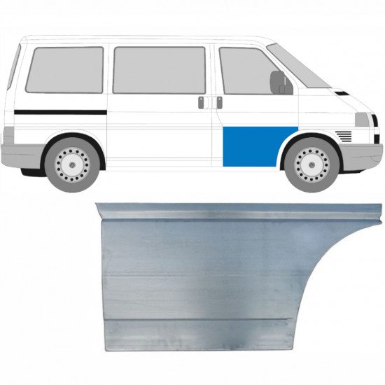 Külső ajtó javító panel hoz VW Transporter T4 1990-2003 / Jobb 5358