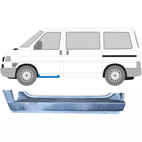 Első ajtó küszöb javító panel hoz VW Transporter T4 1990-2003 / Bal 7145