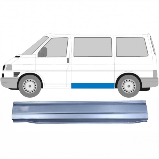 Alsó oldalsó javító panel hoz VW Transporter T4 1990-2003 / Bal 5370