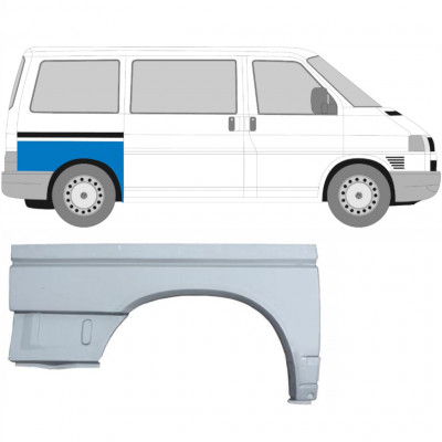 Hátsó sárvédő javító panel hoz VW Transporter T4 1990-2003 / SWB / Jobb 5374