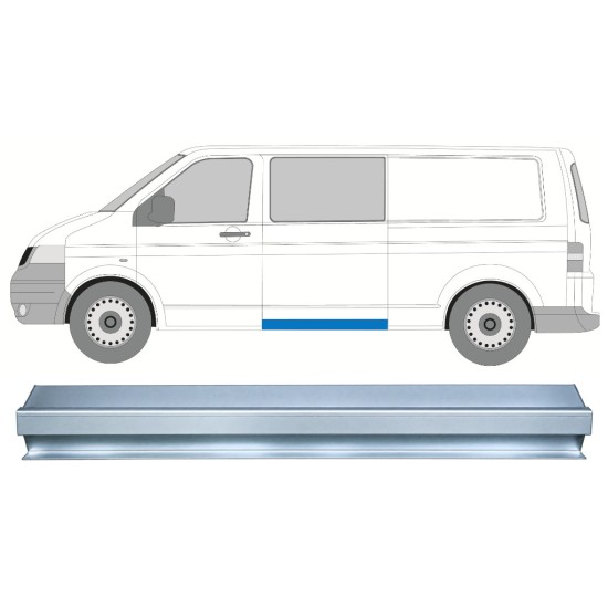 Oldalsó javító panel hoz Volkswagen Transporter T5 2003-2015 / Bal 17224