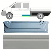 Belső és külső hátsó ajtó javító panel hoz Volkswagen Transporter T5 2003-2015 / Bal / Készlet 16877