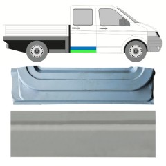 Belső és külső hátsó ajtó javító panel hoz Volkswagen Transporter T5 2003-2015 / Jobb / Készlet 16876