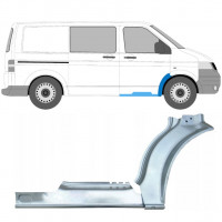 Küszöb és első sárvédő javító panel hoz Volkswagen Transporter T5 2003-2015 / Jobb / Készlet 12636