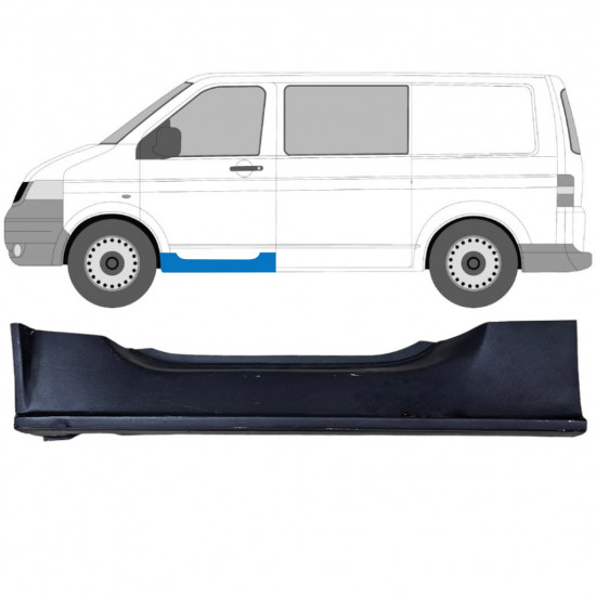 Első küszöb javító panel hoz Volkswagen Transporter T5 2003-2015 / Bal 12517