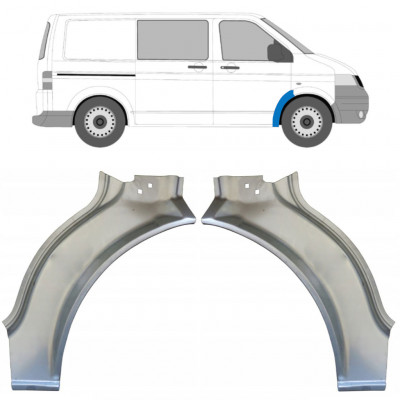 Első sárvédő javító panel hoz Volkswagen Transporter T5 2003-2009 / Készlet 12023