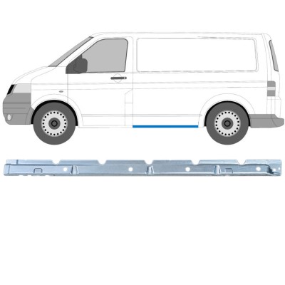 Belső küszöb javító panel hoz Volkswagen Transporter T5 2003-2015 / Bal 16971