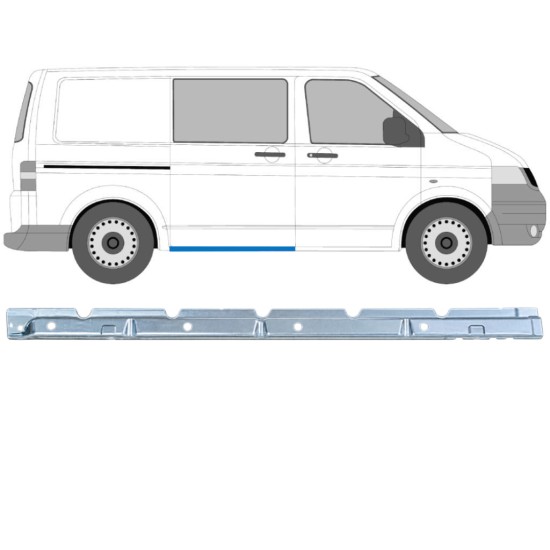 Belső küszöb javító panel hoz Volkswagen Transporter T5 2003-2015 / Jobb 16970