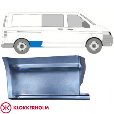 Hátsó sárvédő javító panel hoz VW Transporter T5 2003-2015 / Jobb 11462