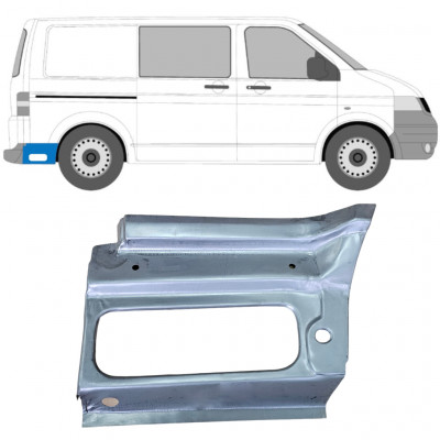 Hátsó sárvédő javító panel hoz Volkswagen Transporter T5 2003-2009 / Jobb 12024